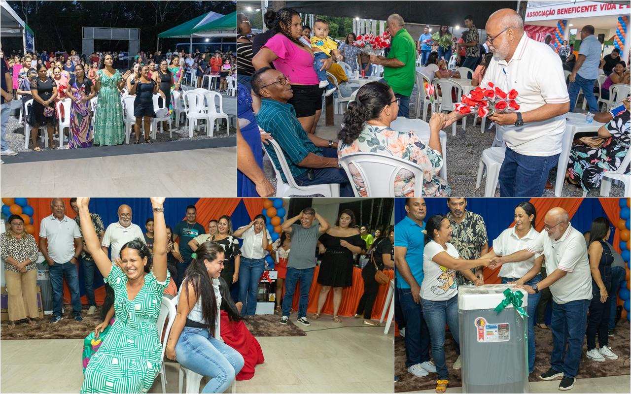 COMEMORAÇÃO DO DIA DAS MÃES - COLÔNIA AGRÍCOLA DO MATAPÍ